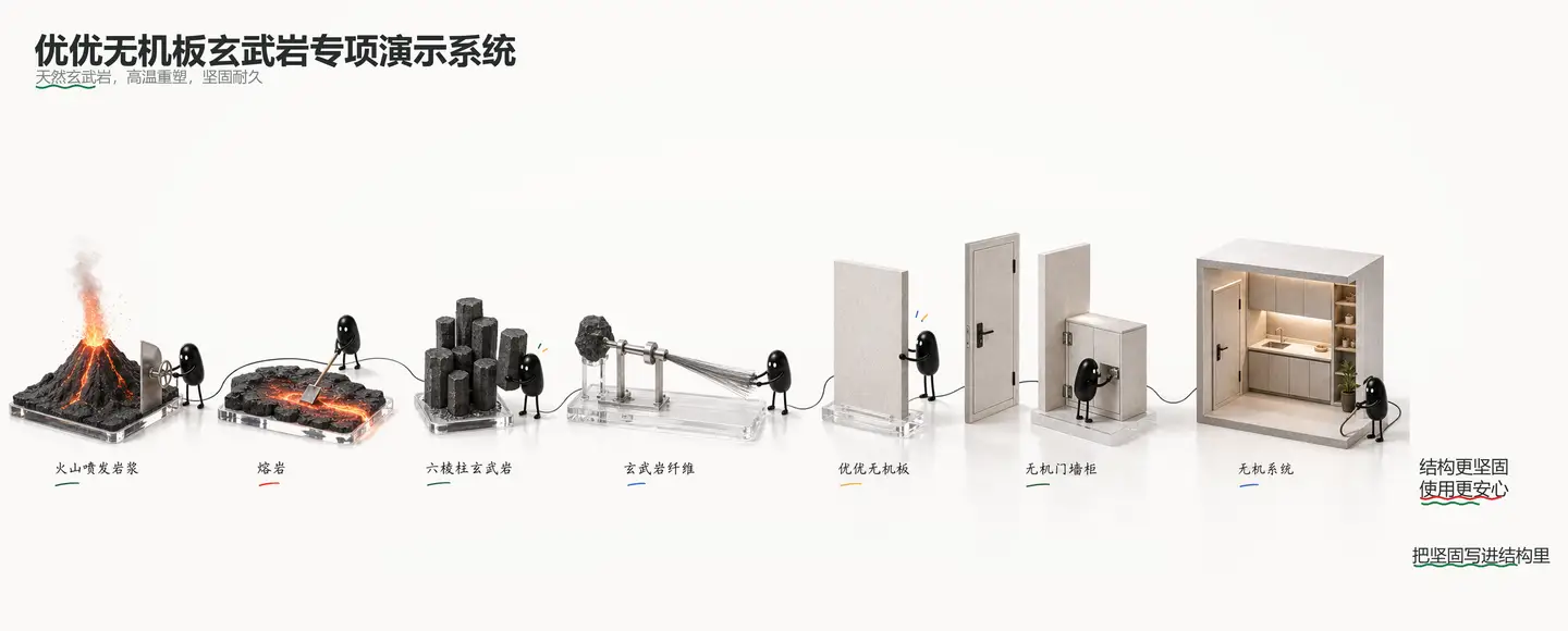 优优无机板玄武岩专项演示系统高清无拼接小黑长卷主图